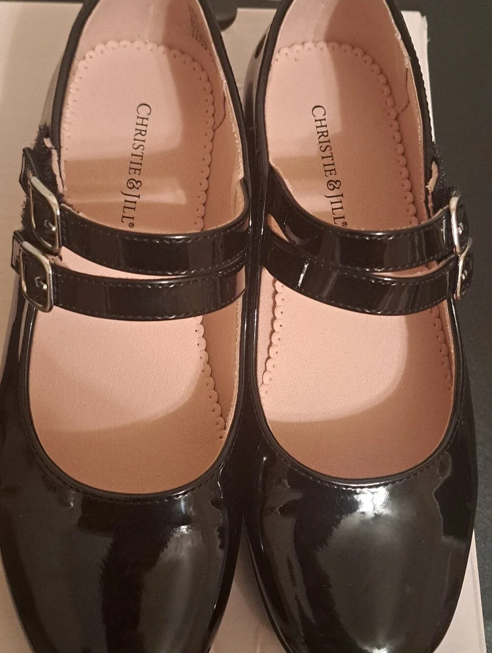 Girls' Black Patent Mary Jane Shoes - CJ Dahlia Good preloved condition.